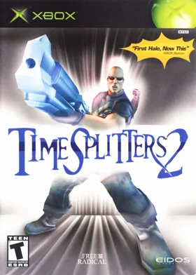 TimeSplitters 2 (USA) box cover front